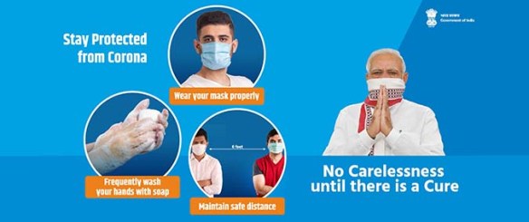 Covid Information Corner Sant Nischal Singh Public School, Ladwa